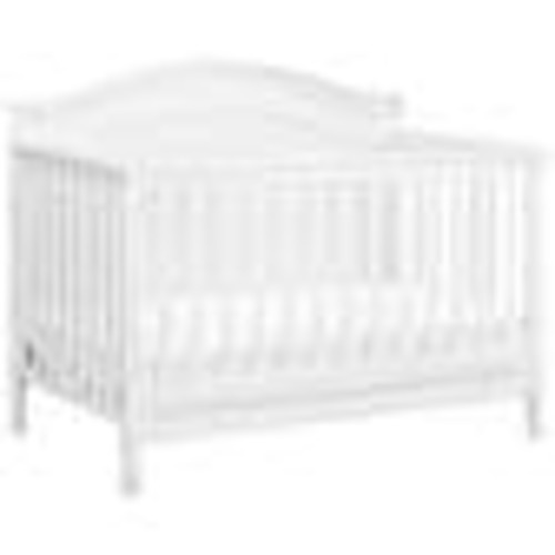 DaVinci Charlie 4-In-1 Convertible Crib and 3-Drawer Dresser in White