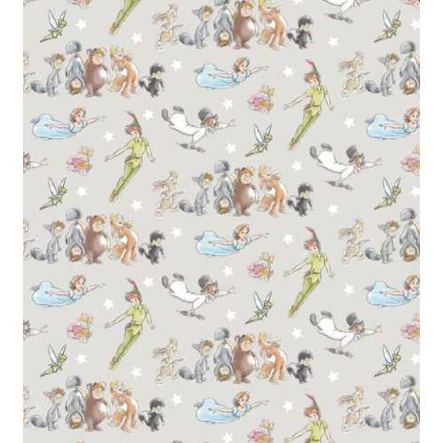 Peter Pan and Neverland Friends Cotton Fitted Crib Bedding