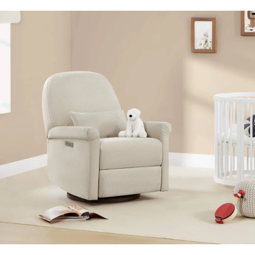 Aurora Power Swivel Nursery Glider Recliner