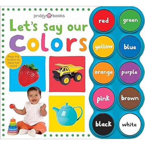 Simple First Words Let's Say Our Colors