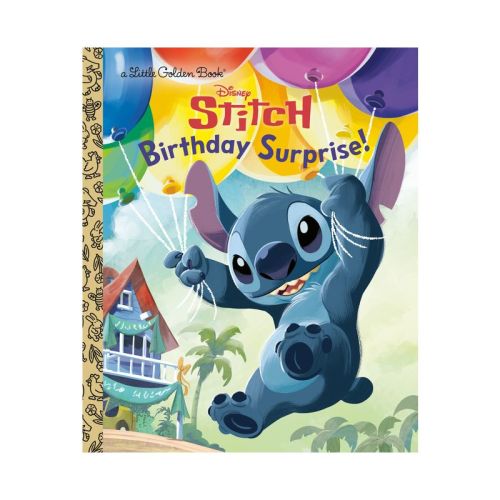 Birthday Surprise! (Disney Stitch) - (Little Golden Book) by Virginia Murphy (Hardcover)