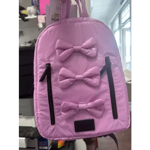 Pink Bow Backpack