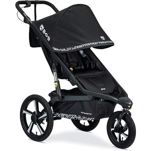 BOB Gear Alterrain Pro Jogging Stroller, Lunar - Ultra-Reflective Accents