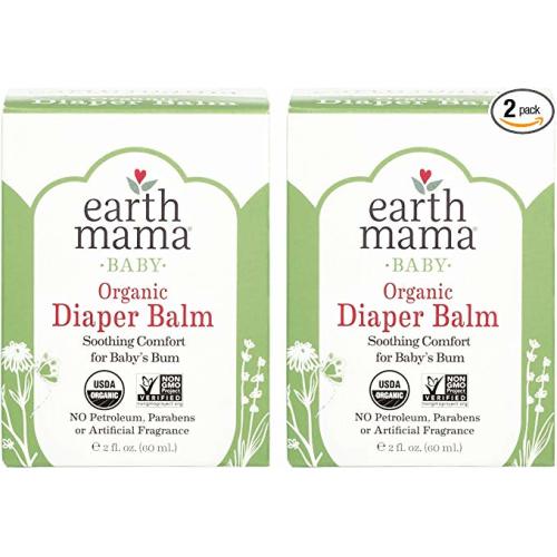 Organic Diaper Balm by Earth Mama - 2 Fl Oz (Pack of 2)