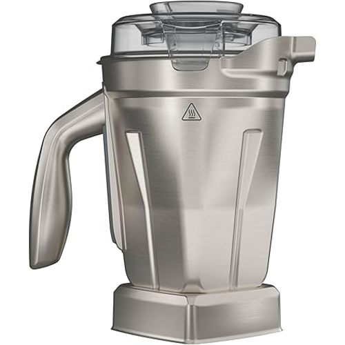 Vitamix 48-ounce Stainless Steel Blending Container, BPA-Free, Dishwasher-Safe, Compatible with All Full-Size Vitamix Blenders