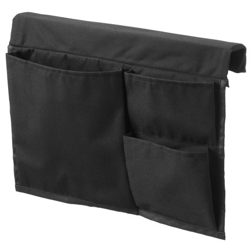 STICKAT Bed pocket - black 15 ¼x11 ¾ "