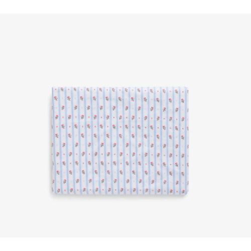 The Crib Sheet - Blue Botanical