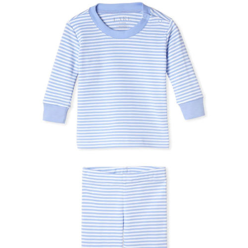 LAKE | Pima Cotton Pajamas | Baby Long-Long Set | Hydrangea