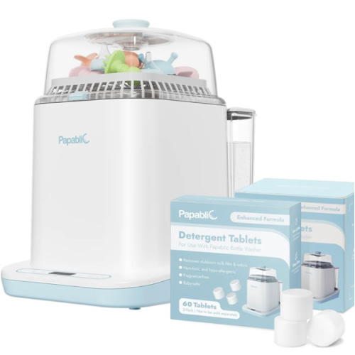 Baby Bottle Washer Sterilizer and Dryer All in One Bottle Cleaner