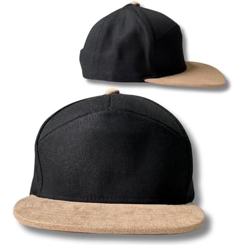 Let's Get Cozy Baby Snapback Hat - Flatbill Snapbacks for Infants - Flat Bill Hats