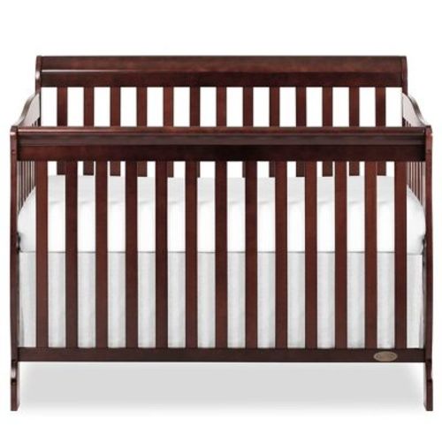 Dream On Me Ashton 4-in-1 Convertible Crib In Grey