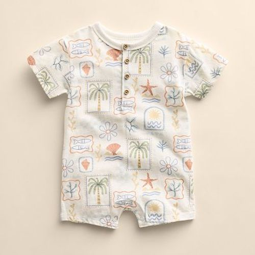 Baby Boy Little Co. By Lauren Conrad Organic Henley Romper
