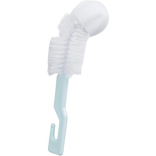 Zomee Collection Container Baby Bottle Brush - Effortless Cleaning for Breast Milk Storage Containers and All Bottles