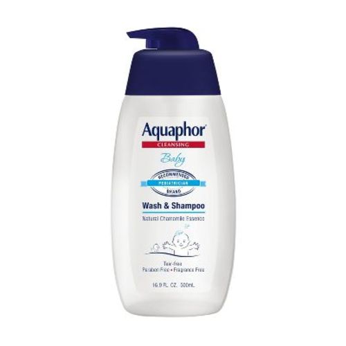 Aquaphor Baby Wash And Shampoo Tear-free & Mild For Sensitive Skin - 16.9 Fl Oz