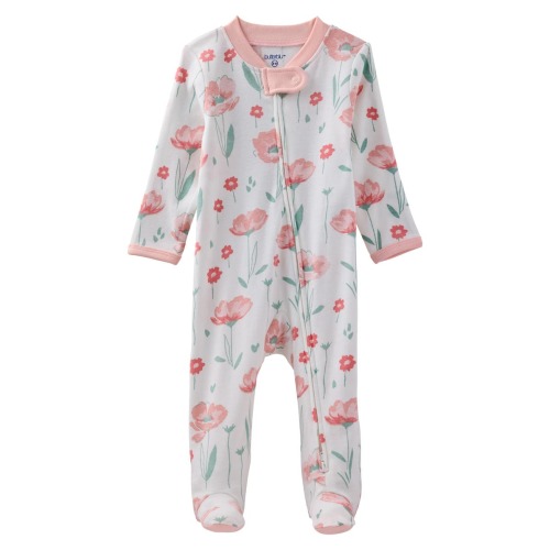 Scout One-Piece Organic Cotton Pajamas, 0-3M