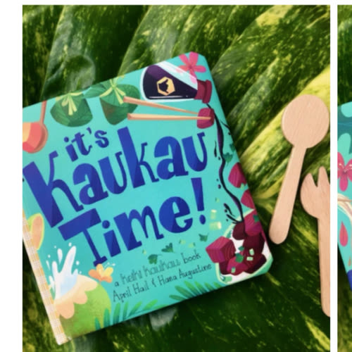 It's Kaukau Time! Book by Keiki Kaukau | cribhawaii.com