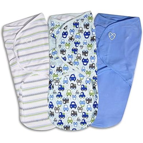 SwaddleMe Original Swaddle – 3-6 Months, (Graphic Car)
