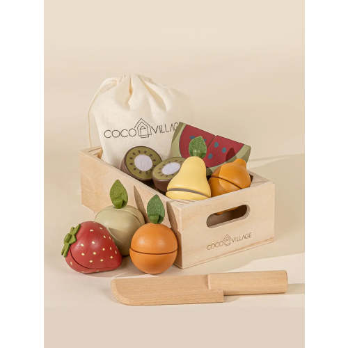 Wooden Fruits Play Set