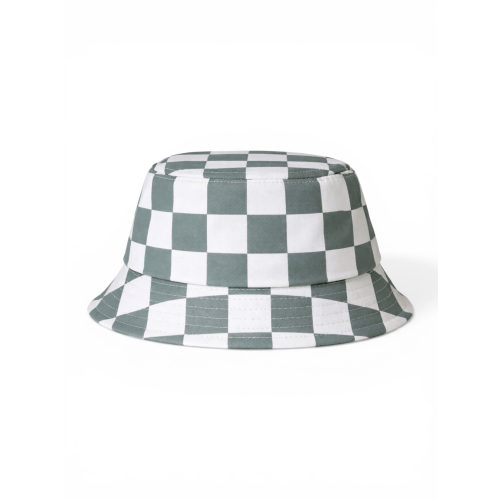 Kids Bucket Hat, Stone Blue Checkerboard – SpearmintLOVE