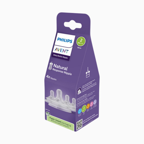 Natural Response Nipples (4 Pack)