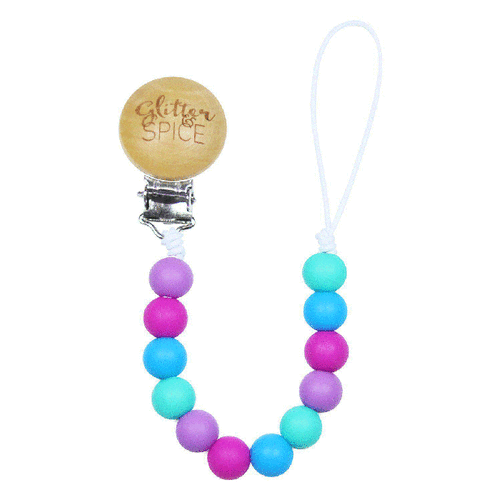 Bead Pacifier Clip