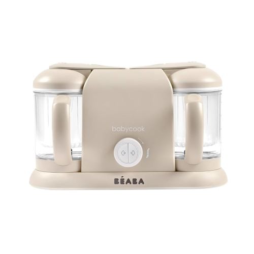 BEABA Babycook Duo 4 in 1 Baby Food Maker, Baby Food Processor, Baby Food Blender Baby Food Steamer, Make Fresh Healthy Baby Food at Home, 9.1 Cup Capacity, Makes 54 Servings in 20 Mins, Oat
