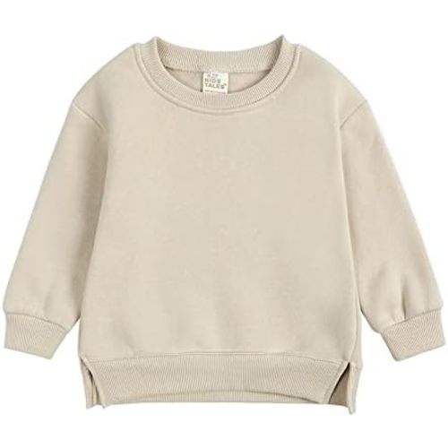 Newborn Children Baby Girls Toddler Tops Tee Shirts Long Sleeve Pullover Autumn Winter Warm Crewneck Outdoor