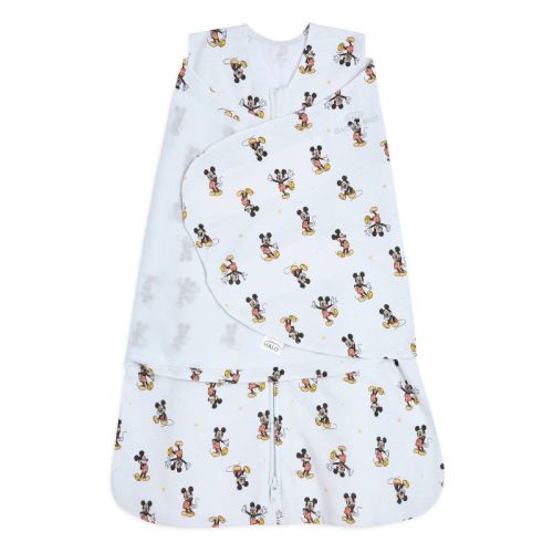 HALO SleepSack 100% Cotton Swaddle Wrap Disney Baby Collection Mickey, Color: Mickey Fun, Size: Newborn