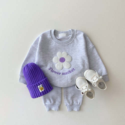 'Flower Market' Cotton Jogger Set – Komfy Kloset