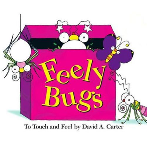 Feely Bugs (mini Edition) - (david Carter's Bugs) By David A Carter (hardcover)