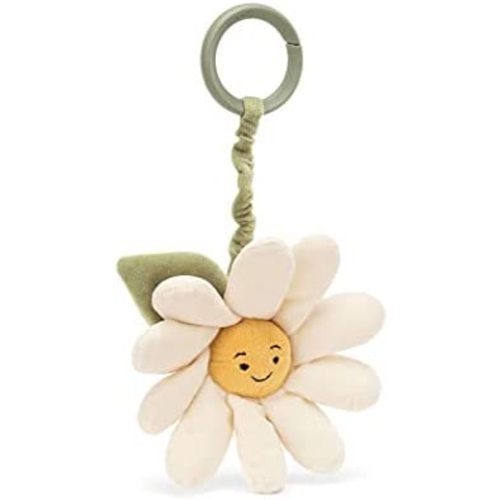 Jellycat Fleury Daisy Flower Jitter Baby Stroller Toy