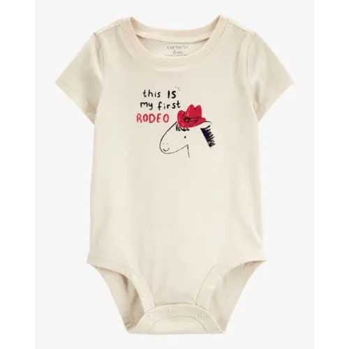 Baby My First Rodeo Short-Sleeve Bodysuit - Carter's | Carter's