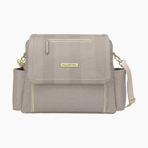 Petunia Pickle Bottom Boxy Backpack Deluxe - Sand Cable Stitch