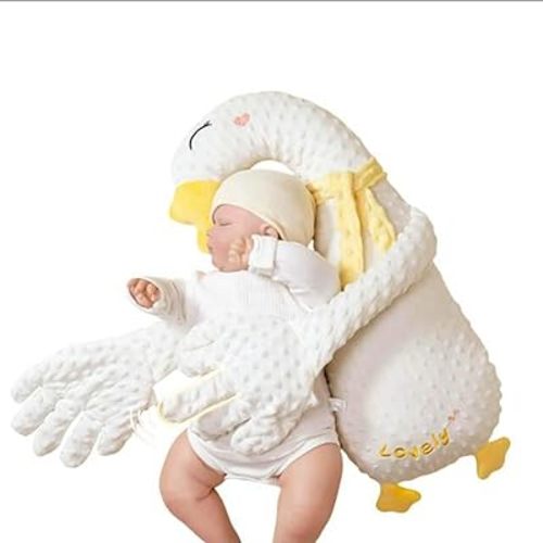 Companion Plush Toy - Animal Shaped Comforting Pillow, Soft Sensory Stuffed Animal for Soothing & Cuddling (C)