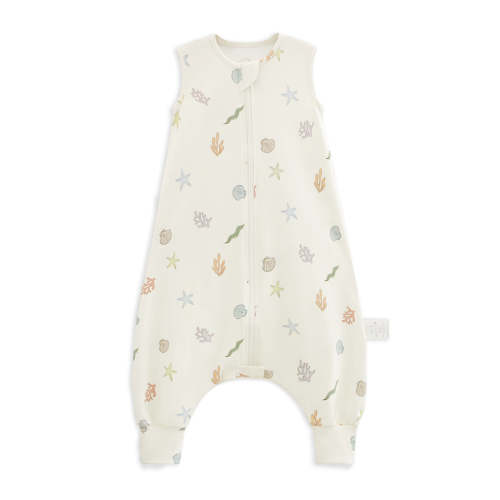 Sleeveless Baby Sleep Sack With Feet 0.5 TOG - Undersea