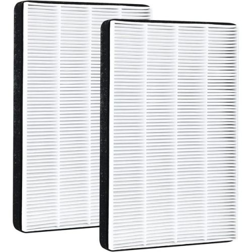 Nispira F2 True Hepa Filter Replacement Compatible With Filtrete Room Air Purifier Fap-c02wa-g2, Fap-c03ba-g2, Fap-t03ba-g2, 2 Packs