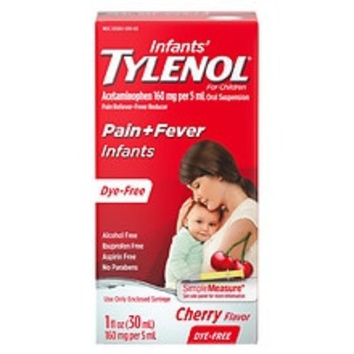 Infants' TYLENOL Acetaminophen Medicine, Dye-Free Cherry