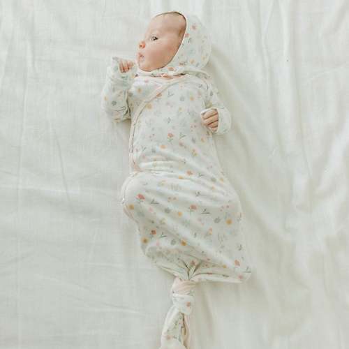 Newborn Knotted Gown - Mabel