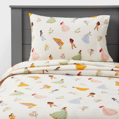 Full Princess Characters Kids' Sheet Set - The Disney Collection by Pillowfort™