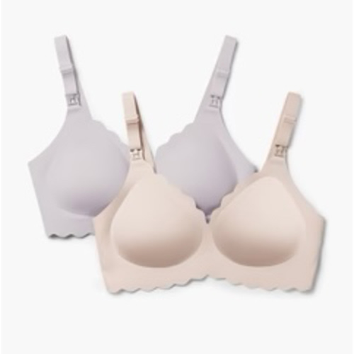 Jelly Strip - Seamless Floral Push up Nursing Bra XL