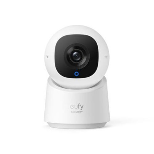 eufy Indoor Cam C220, 2K Pan and Tilt Security Camera, Wi-Fi, Human/Motion AI, Ideal for Baby Monitor/Pet Camera/Home Security