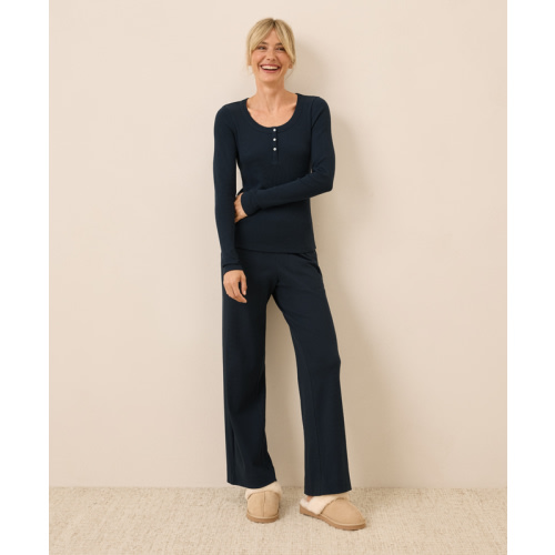 Women’s Easy Rib Sleep Set made with Organic Cotton | Pact