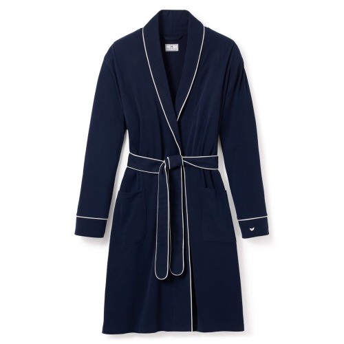 Luxe Pima Cotton Maternity Robe, Small