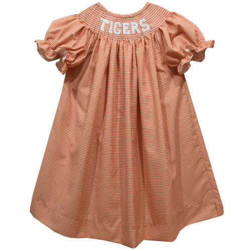 Vive La Fete - Clemson Smocked Bishop Dress – Southern Heirs Kids