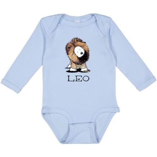 inktastic LEO Lion Westie Long Sleeve Creeper - KiniArt