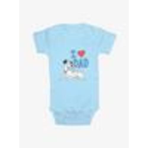 Disney 101 Dalmatians I Heart Dad Infant Bodysuit - BLUE | BoxLunch