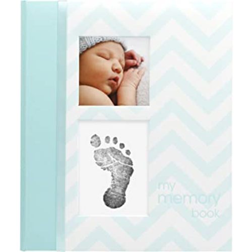 My Tiny Prints Newborn Baby Handprint and Footprint Kit, Baby Frame with  Modern White Matting, Baby Keepsake Frame, Baby Picture Frame Kit with Ink