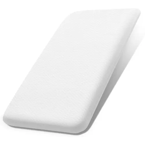 Lisara Baby Bassinet Mattress Pad, 33 x 19 Dual Sided Gel Memory Foam Mattress with Waterproof, Removable Ice Silk Cover, Fit for ANGELBLISS/Jimglo 3 in 1 Bassinet, BabyBond and Cowiewie Bassinet