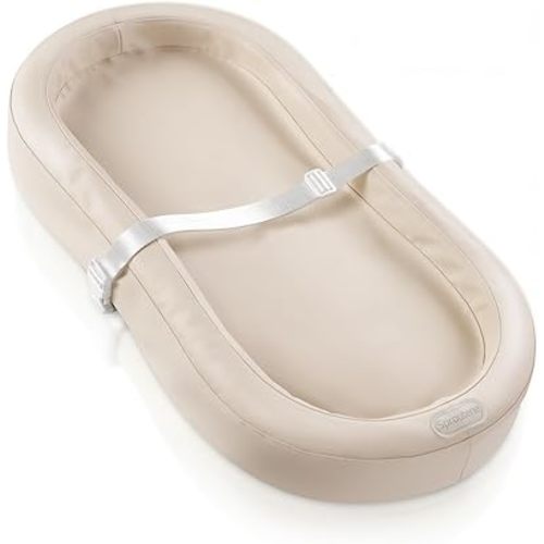 Wipeable Baby Changing Pad, Changing Pad Babies for Dresser Waterproof Standard Size in 30.7” * 15.7” for Diaper Changing on Table (Oatmeal)