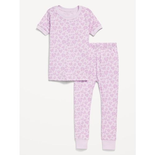 Printed Snug-Fit Pajama Set for Toddler Girls | Old Navy